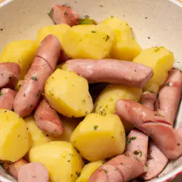 Teaser Image: Sächsischer Kartoffelsalat mit Fleischwurst